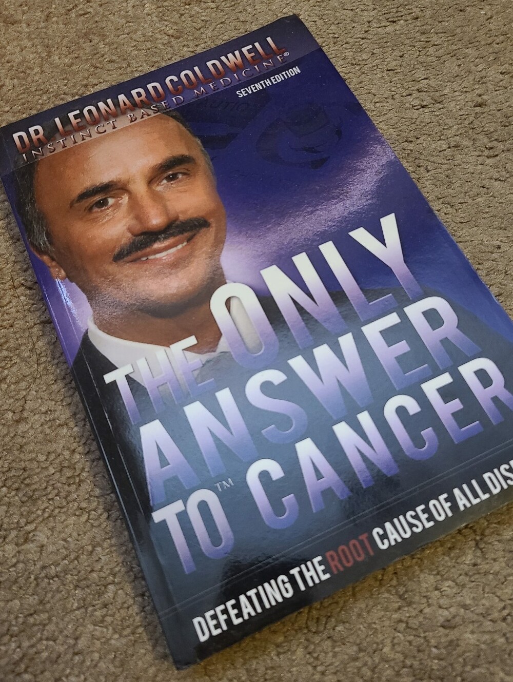 New Paperback-THE ONLY ANSWER TO CANCER